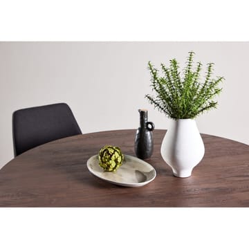 Rundt spisebord Tekla - Semsket skinn, 120 - Møbler - Bord - Spisebord & kjøkkenbord