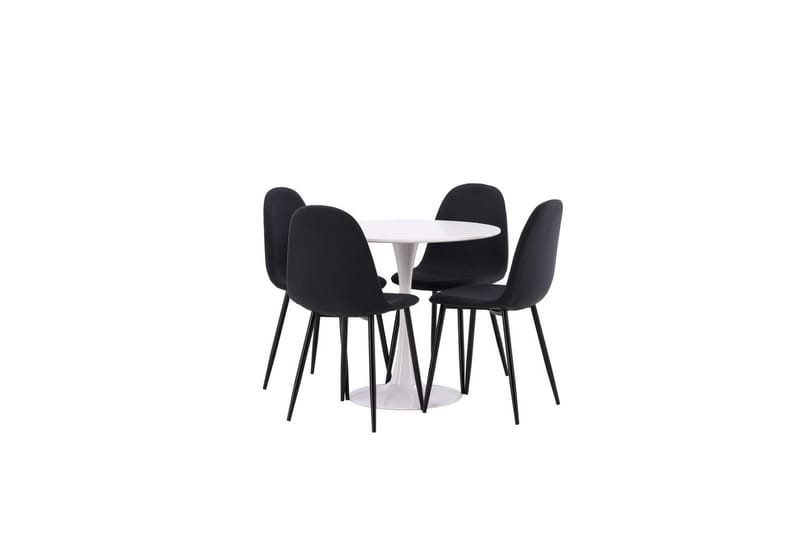 Rundt spisesett Hamden, Polar, Polyester