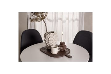 Rundt spisesett Hamden, Polar - Polyester - Møbler - Bord - Spisegruppe