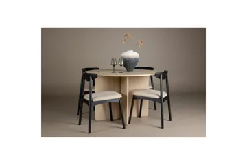Rundt spisesett Ven, Tyresö - Beige - Møbler - Bord - Spisegruppe