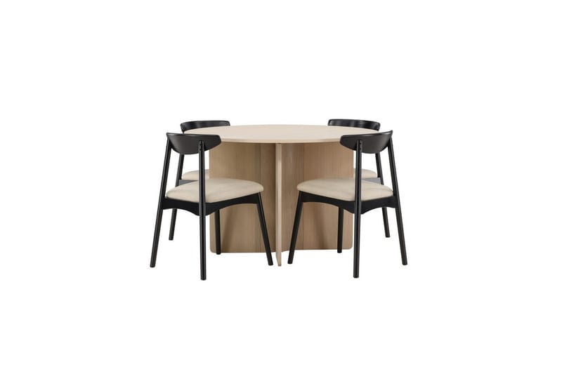 Rundt spisesett Ven, Tyresö, Beige
