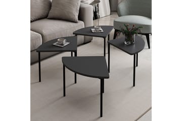 Rusele Sofabord 90 cm - Antrasitt - Møbler - Bord - Sofabord & salongbord