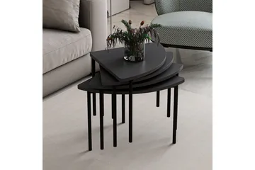 Rusele Sofabord 90 cm - Antrasitt - Møbler - Bord - Sofabord & salongbord