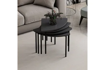 Rusele Sofabord 90 cm - Antrasitt - Møbler - Bord - Sofabord & salongbord