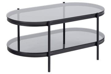 Rutkin Sofabord 95x50 cm - Grå - Møbler - Bord - Sofabord & salongbord