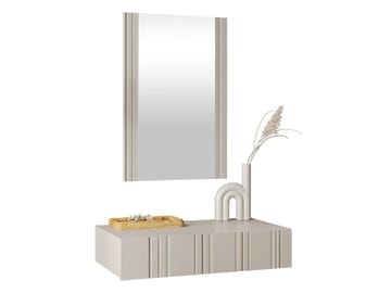 Rynlin Sminkebord med Speil - Møbler - Bord - Sminkebord & toalettbord