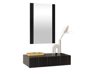 Rynlin Sminkebord med Speil - Møbler - Bord - Sminkebord & toalettbord