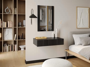 Rynlin Sminkebord med Speil - Møbler - Bord - Sminkebord & toalettbord