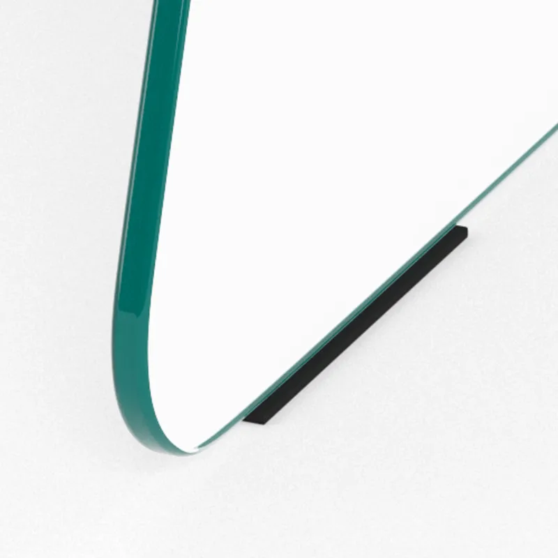 Ryvos salongbord i glass 80 cm rundt - Krystallklar - Møbler - Bord - Sofabord & salongbord