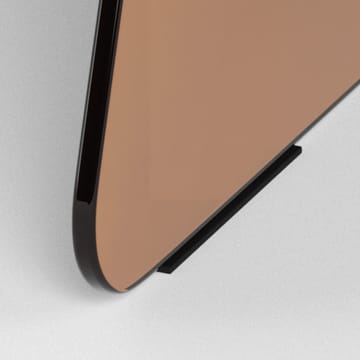 Ryvos sofabord i glass 80 cm rundt - Brun - Møbler - Bord - Sofabord & salongbord