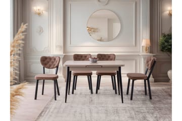 Saidie Spisebord 120 cm Rektangulær - Brun - Møbler - Bord - Spisebord & kjøkkenbord