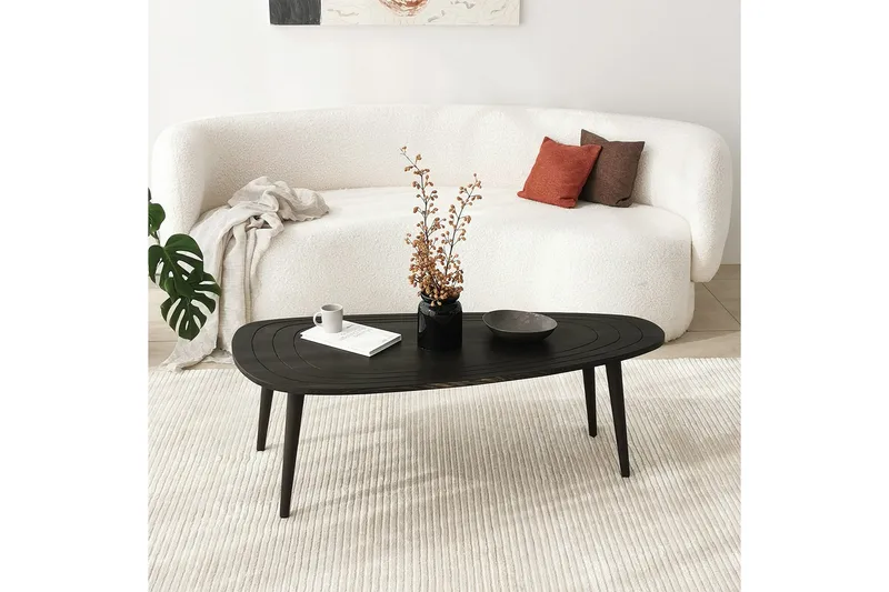 Saldus Sofabord 115 cm - Antrasitt - Møbler - Bord - Sofabord & salongbord