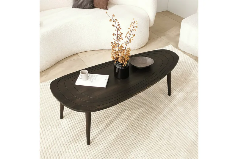 Saldus Sofabord 115 cm - Antrasitt - Møbler - Bord - Sofabord & salongbord