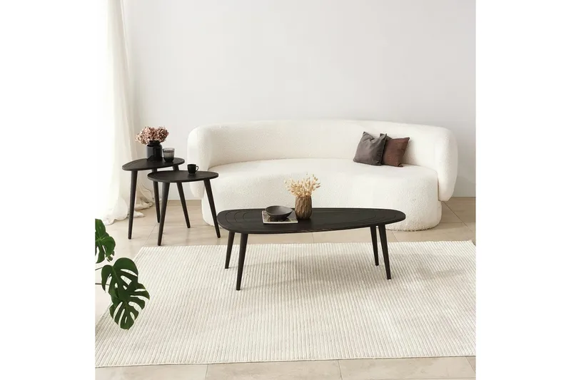 Saldus Sofabord 115 cm - Antrasitt - Møbler - Bord - Sofabord & salongbord