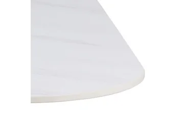 Salm Spisebord 90 cm Kvadratisk - Hvit - Møbler - Bord - Spisebord & kjøkkenbord