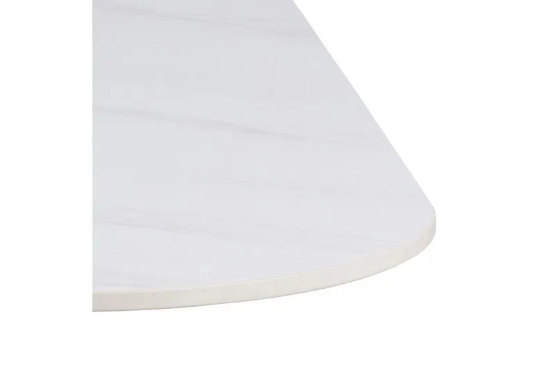 Salm Spisebord 90 cm Kvadratisk - Hvit - Møbler - Bord - Spisebord & kjøkkenbord