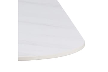 Salm Spisebord 90 cm Kvadratisk - Hvit - Møbler - Bord - Spisebord & kjøkkenbord