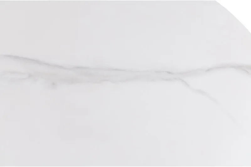 Salm Spisebord 90 cm Rundt - Hvit - Møbler - Bord - Spisebord & kjøkkenbord