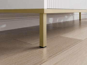 Salmor Sofabord 100 cm - Hvit - Møbler - Bord - Sofabord & salongbord