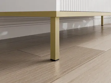 Salmor Sofabord 100 cm - Hvit - Møbler - Bord - Sofabord & salongbord