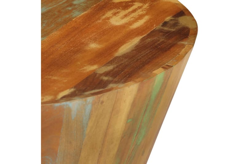 Salongbord 65x31 cm gjenvunnet heltre - Flerfarget - Sofabord & salongbord