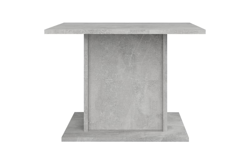Salongbord betonggrå 55,5x55,5x40 cm sponplate - Grå - Sofabord & salongbord