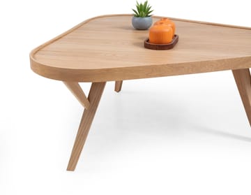 Salongbord Wallxpert Alba (95 x 44 x 95 cm) Eik - Eik - Møbler - Bord - Marmorbord