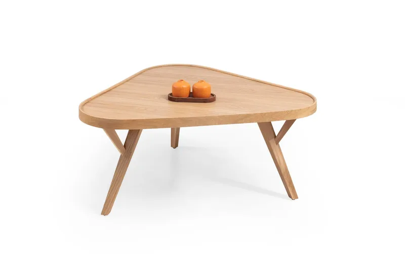 Salongbord Wallxpert Alba (95 x 44 x 95 cm) Eik, Eik
