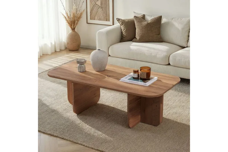 Salrin Sofabord 120 cm - Brun - Møbler - Bord - Sofabord & salongbord