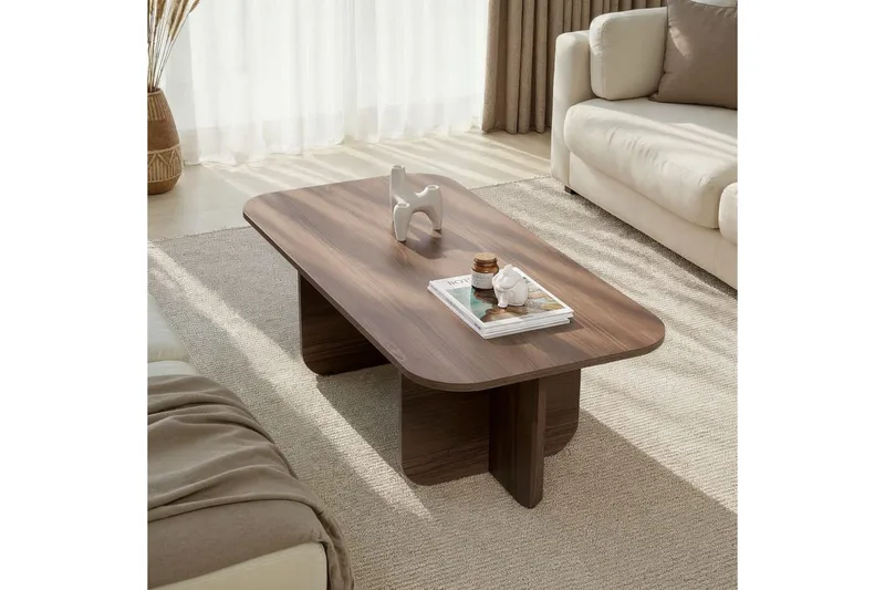 Salrin Sofabord 120 cm - Brun - Møbler - Bord - Sofabord & salongbord