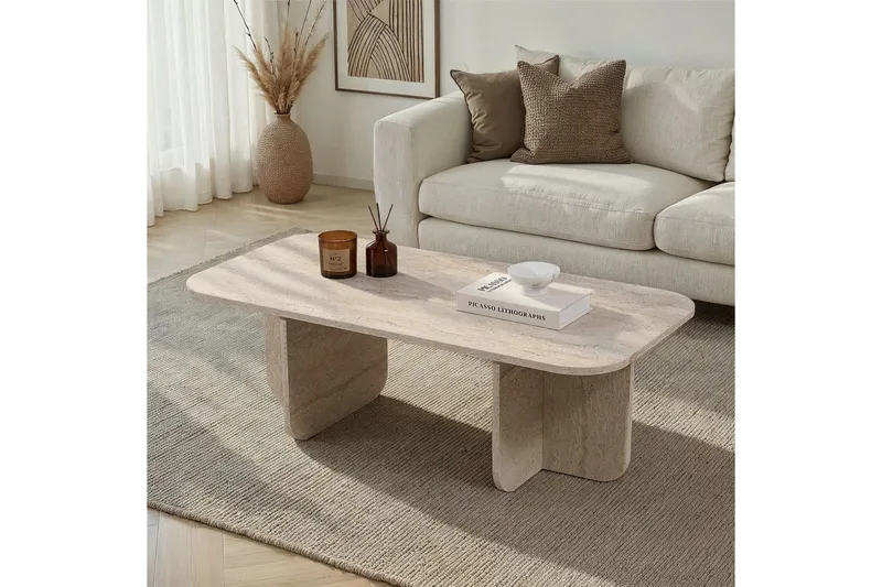 Salrin Sofabord 120 cm - Brun - Møbler - Bord - Sofabord & salongbord