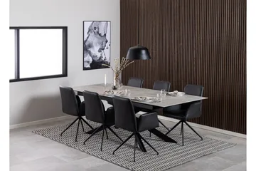 Salupa Spisebord 240x100 cm - Grå - Møbler - Bord - Spisebord & kjøkkenbord