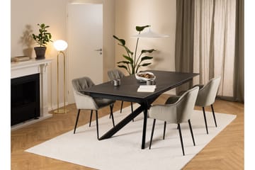 Salupa Spisebord 240x100 cm - Sort - Møbler - Bord - Marmorbord