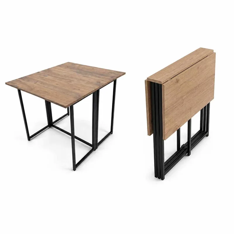 Sammenleggbart bord Hanah Home Worker (90 x 75 x 80 cm) Atlantic Pine, Atlantic Pine