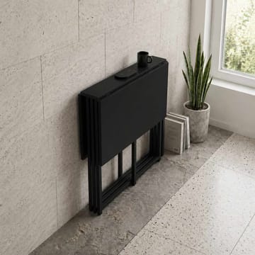 Sammenleggbart bord Hanah Home Worker (90 x 75 x 80 cm) Svart - Svart - Møbler - Bord - Sammenleggbart bord