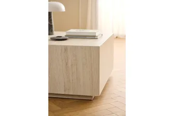 Samon Kvadratisk Sofabord 90 cm i Stein - Beige - Møbler - Bord - Sofabord & salongbord