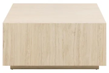 Samon Kvadratisk Sofabord 90 cm i Stein - Beige - Møbler - Bord - Sofabord & salongbord
