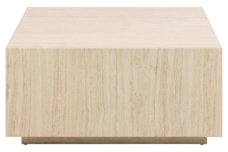Samon Kvadratisk Sofabord 90 cm i Stein - Beige - Møbler - Bord - Sofabord & salongbord