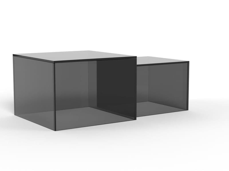 Samon Salongbord 50 cm - Røykfarget - Møbler - Bord - Sofabord & salongbord