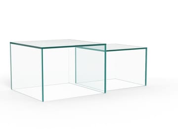 Samon sofabord 50 cm - Krystallklar - Møbler - Bord - Sofabord & salongbord