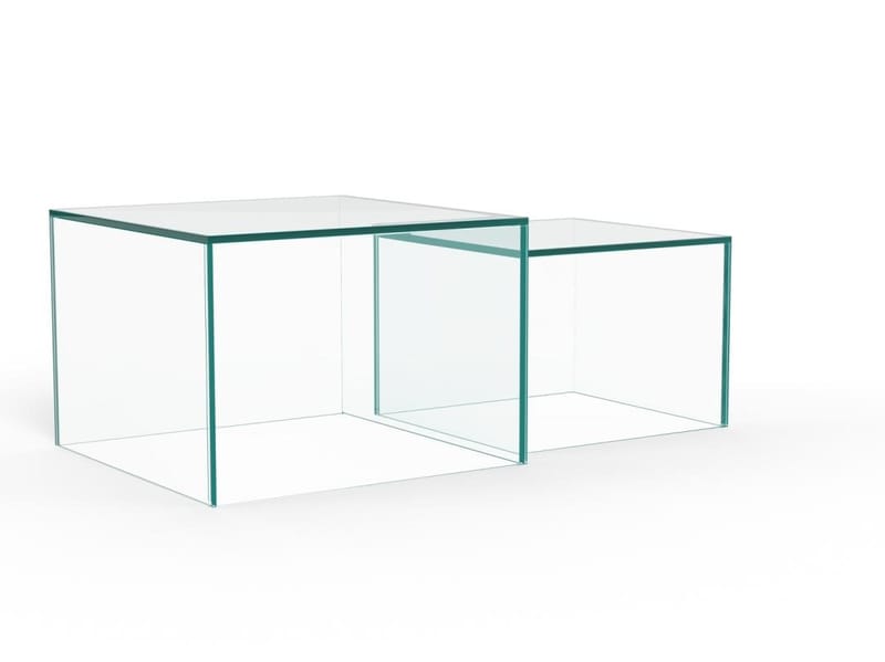 Samon sofabord 50 cm - Krystallklar - Møbler - Bord - Sofabord & salongbord