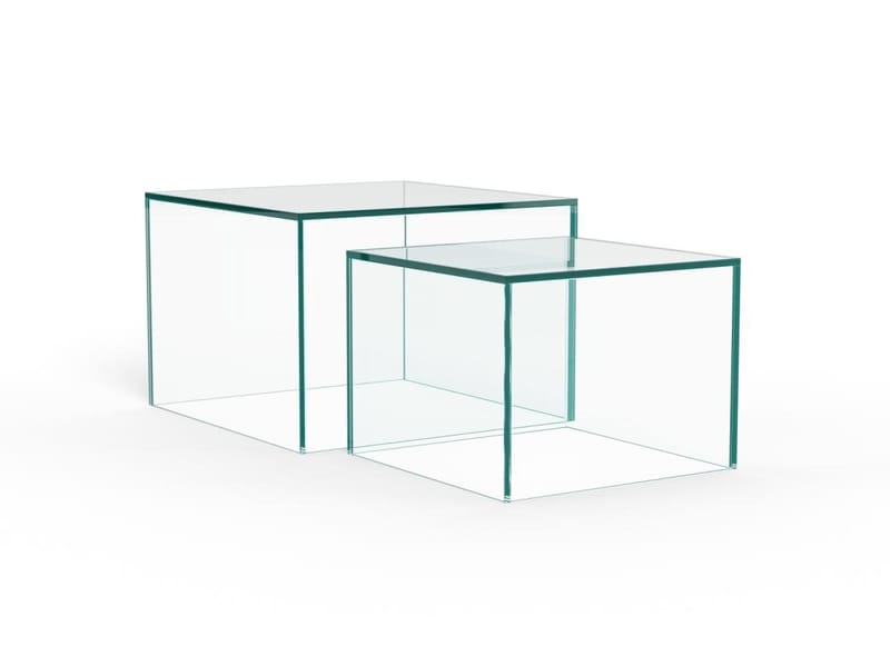 Samon sofabord 50 cm - Krystallklar - Møbler - Bord - Sofabord & salongbord