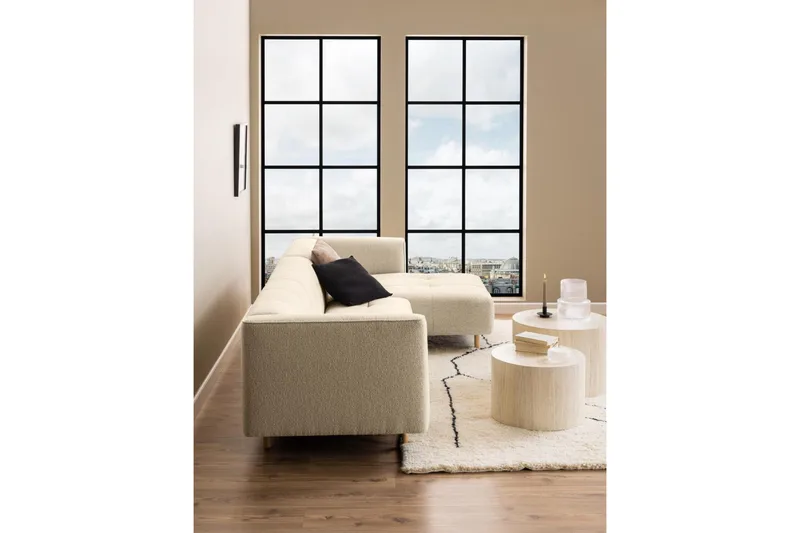 Samon Sofabord 58 cm - Beige - Møbler - Bord - Sofabord & salongbord