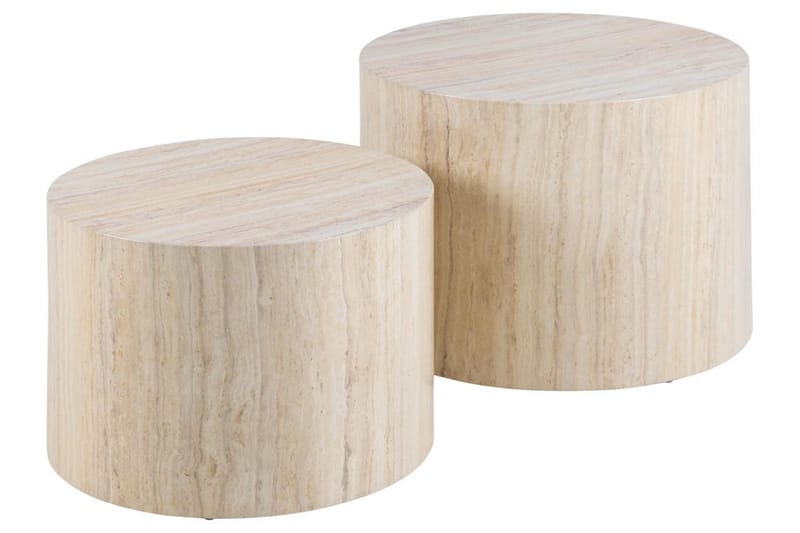 Samon Sofabord 58 cm - Beige - Møbler - Bord - Sofabord & salongbord