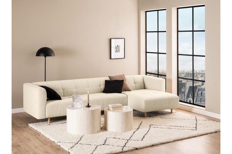 Samon Sofabord 58 cm - Beige - Møbler - Bord - Sofabord & salongbord