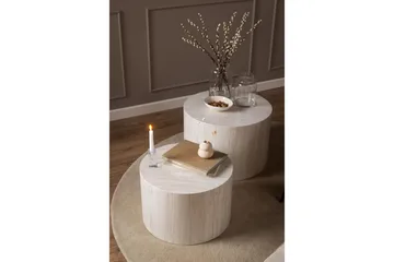 Samon Sofabord 58 cm - Beige - Møbler - Bord - Sofabord & salongbord