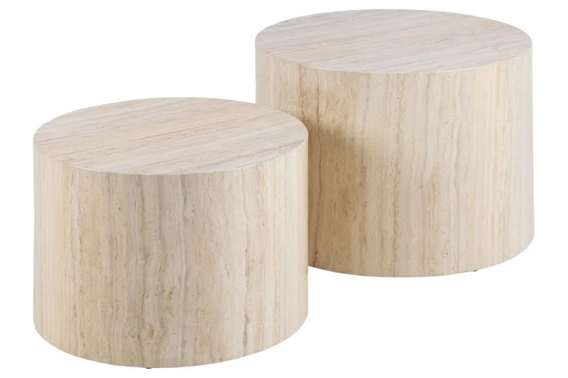 Samon Sofabord 58 cm, Beige