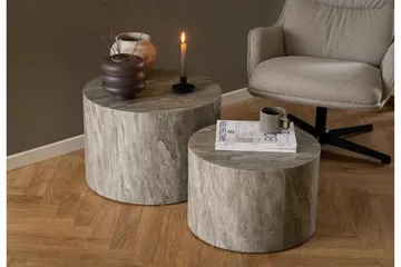 Samon Sofabord 58 cm - Grå - Møbler - Bord - Sofabord & salongbord