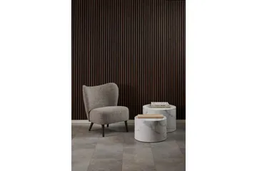 Samon Sofabord 58 cm - Hvit - Møbler - Bord - Sofabord & salongbord