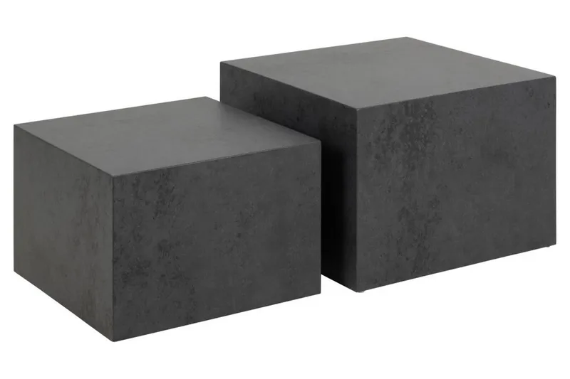 Samon Sofabord 58 cm, Svart